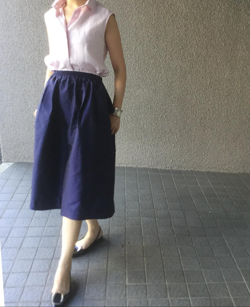 麻シャツノースリーブMH6