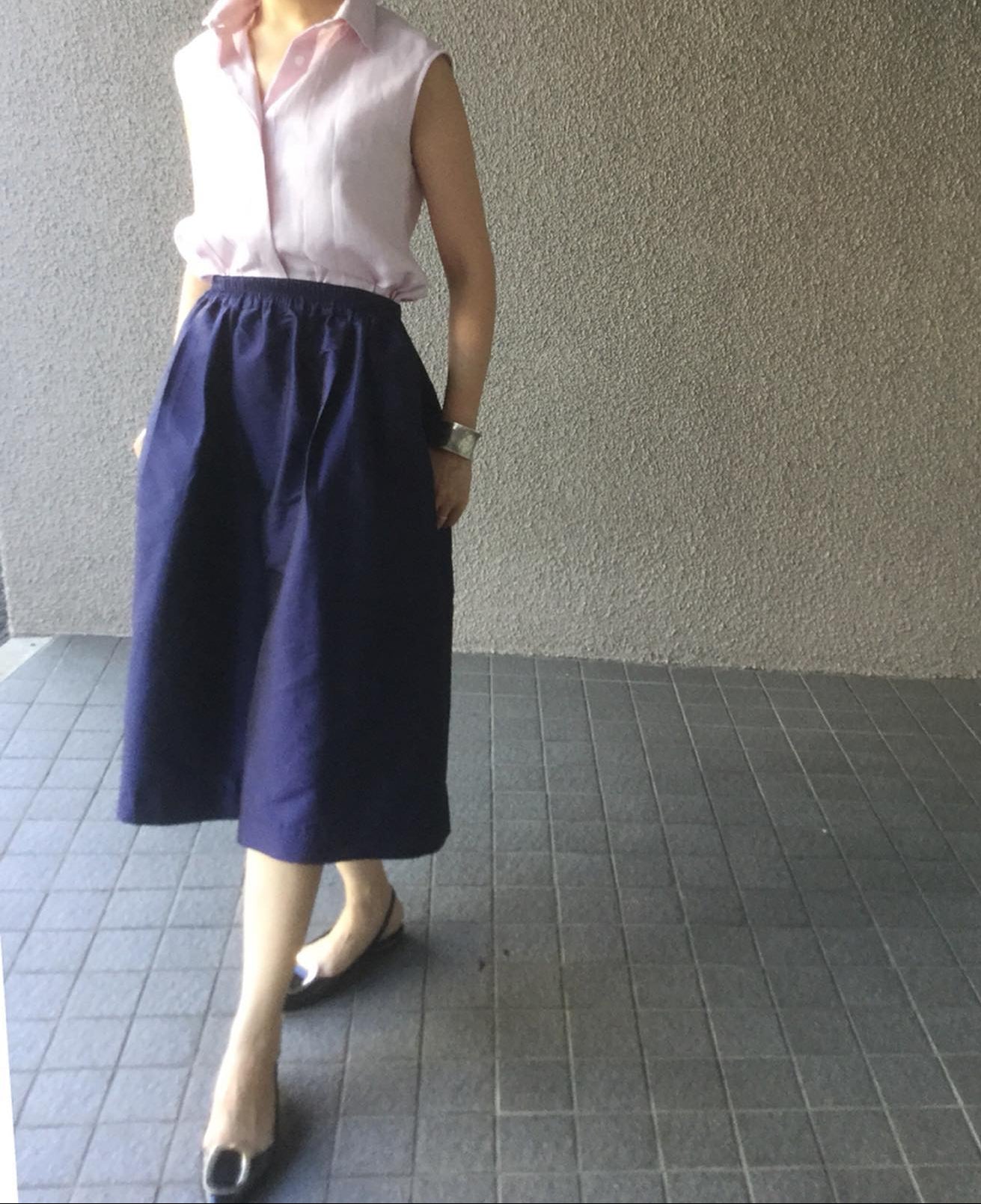 麻シャツノースリーブMH6