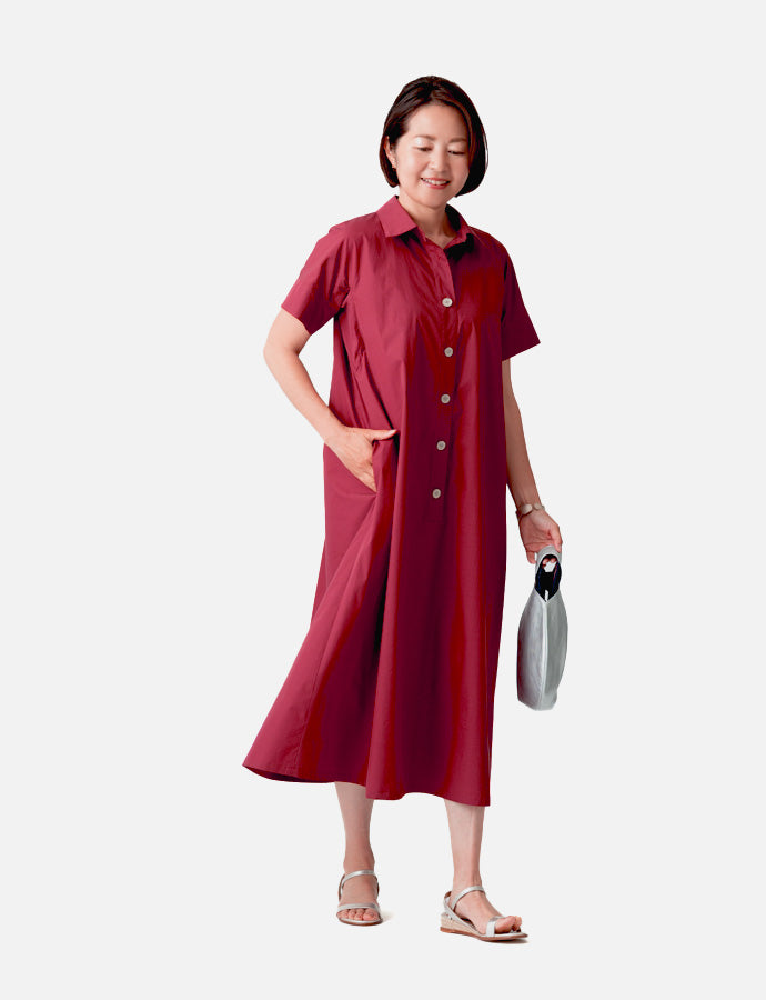 洗えるテントラインワンピースMH174 – madameH CLOSET