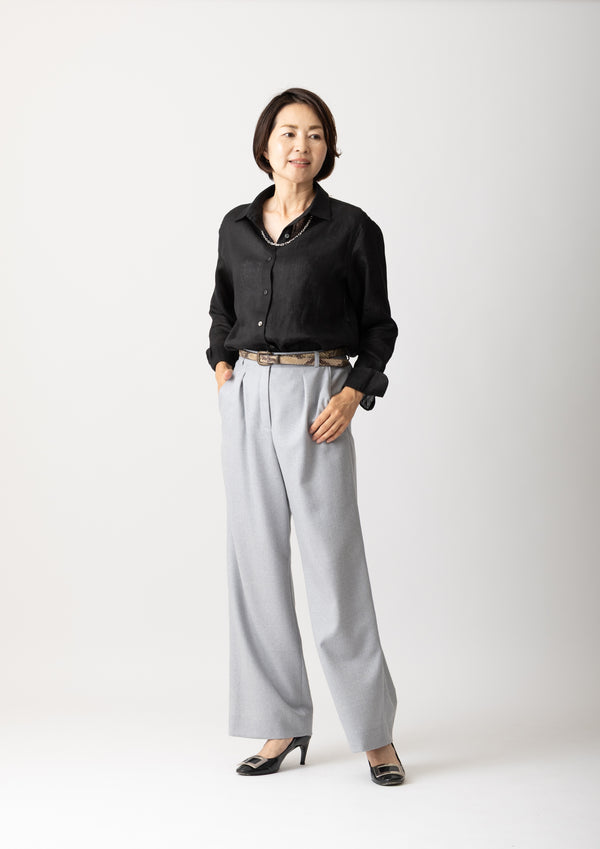 新究極の麻シャツMH180
