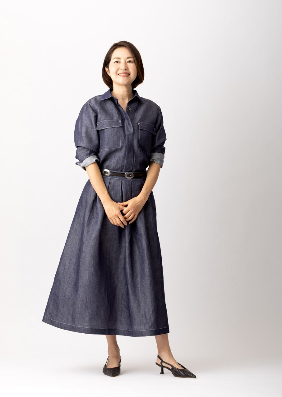 リネンキュプラシャツMH188 – madameH CLOSET