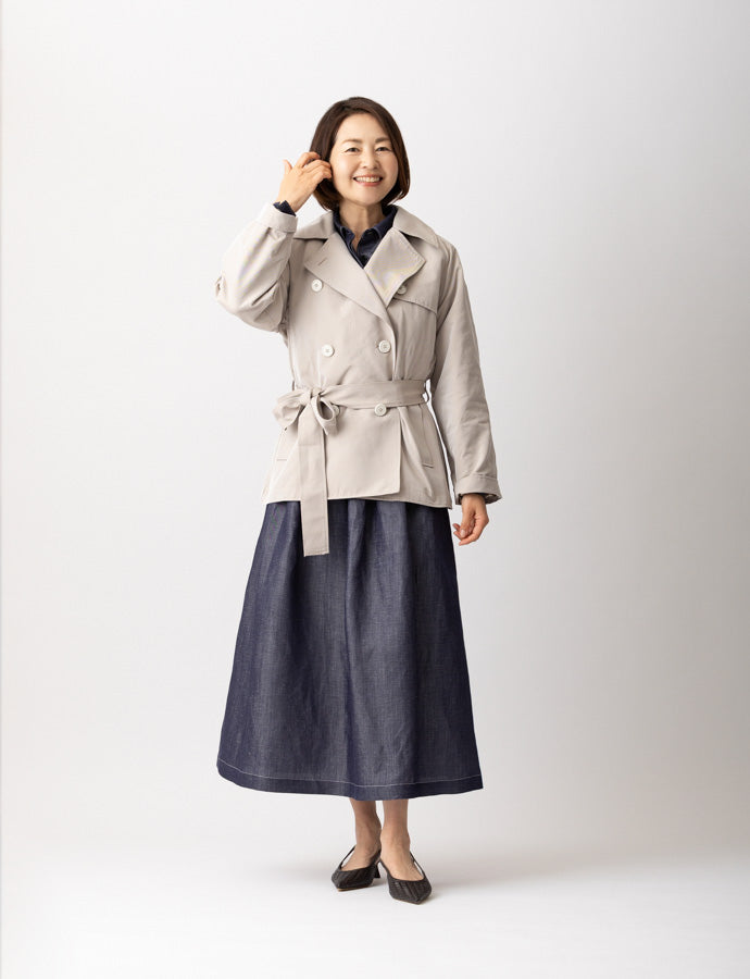 ソフトAラインショートコートMH190 – madameH CLOSET