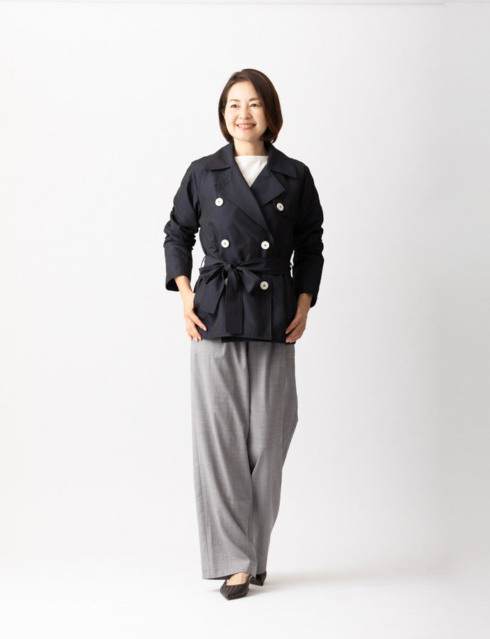 ソフトAラインショートコートMH190 – madameH CLOSET