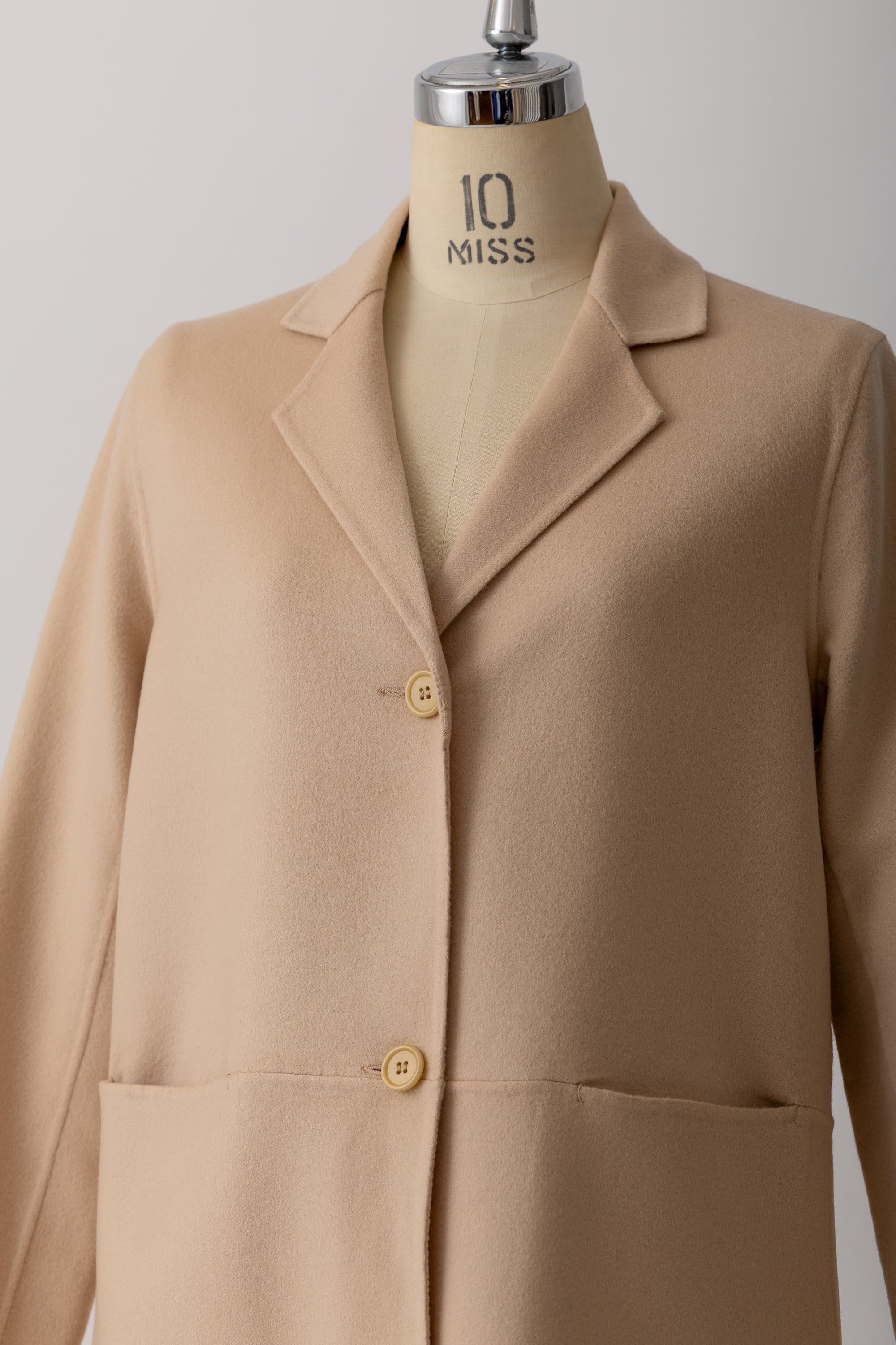 数量限定〉カシミヤダブルフェイスショートコートOT18 Richard Grand
