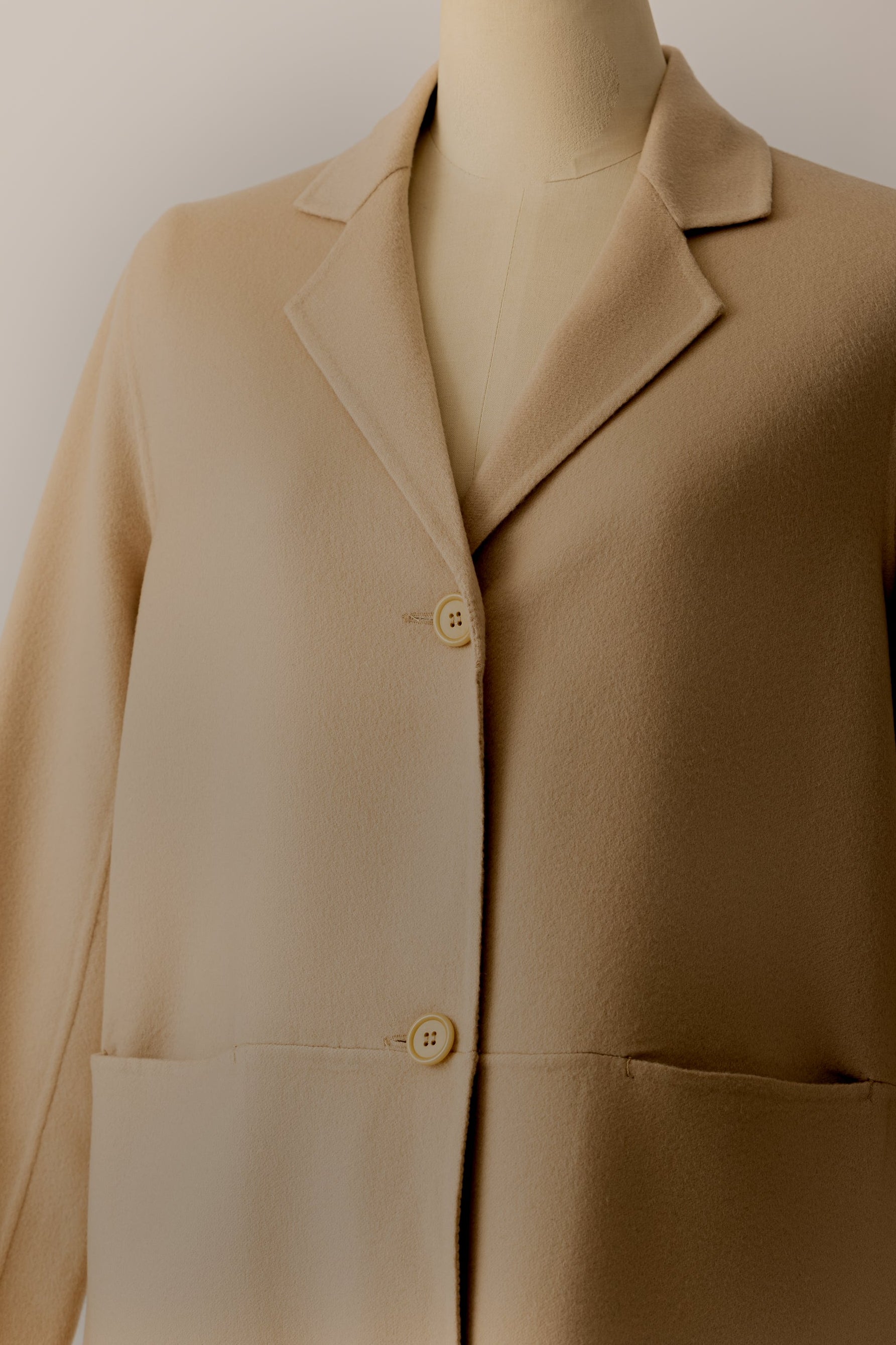 数量限定〉カシミヤダブルフェイスショートコートOT18 Richard Grand