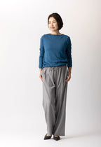 【20%OFF】ウールボートネックプルオーバーKN11