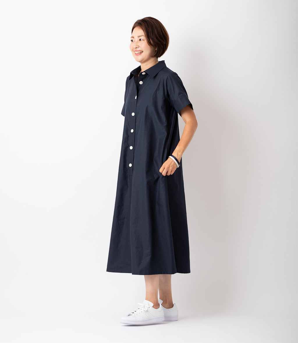【10,000円OFF】洗えるテントラインワンピースMH152