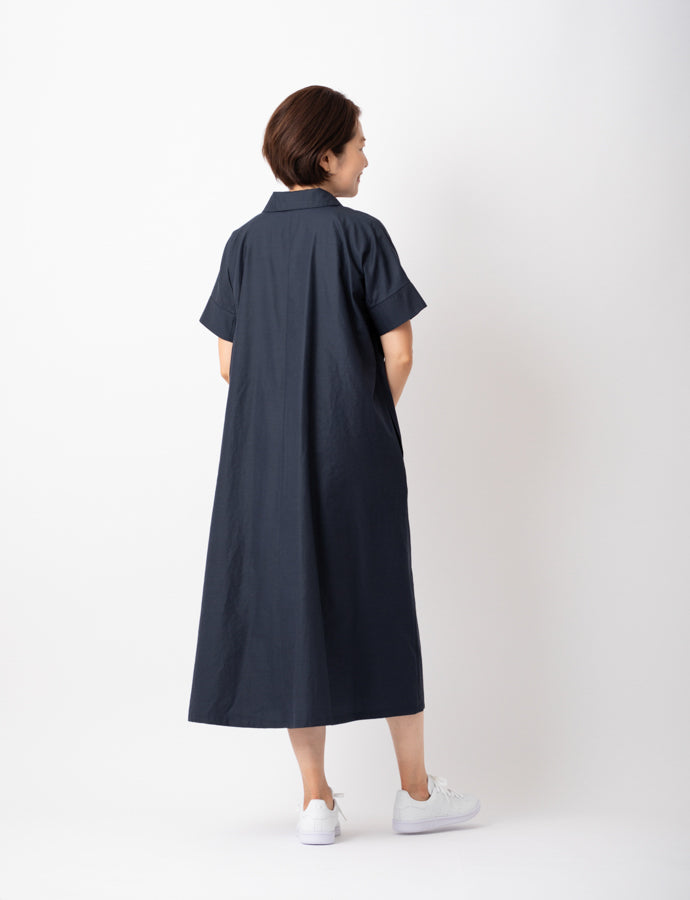 【10,000円OFF】洗えるテントラインワンピースMH152