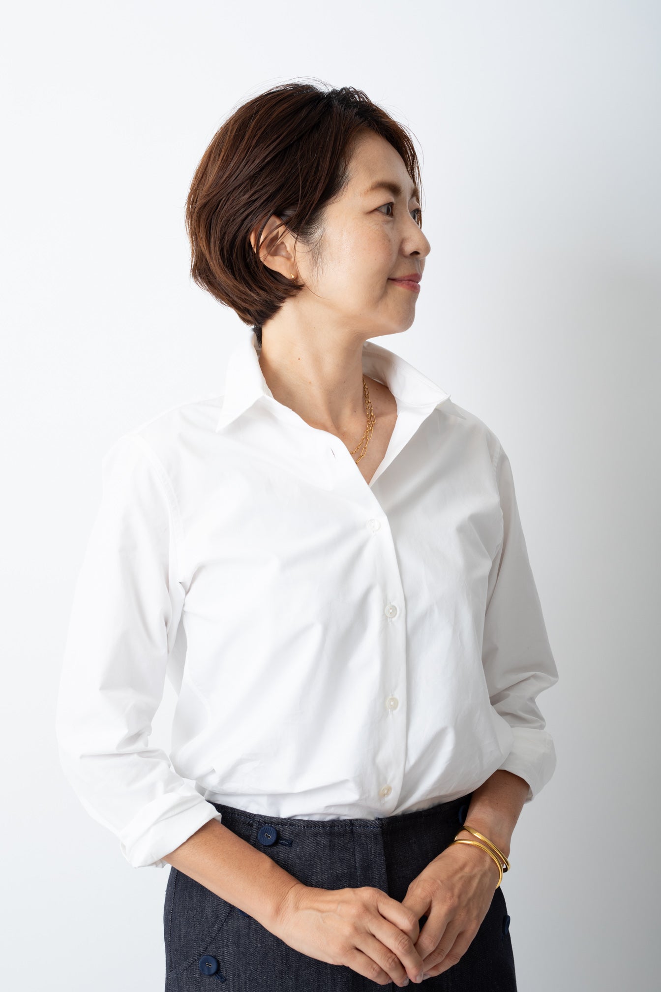 新 究極の白シャツMH157 – madameH CLOSET