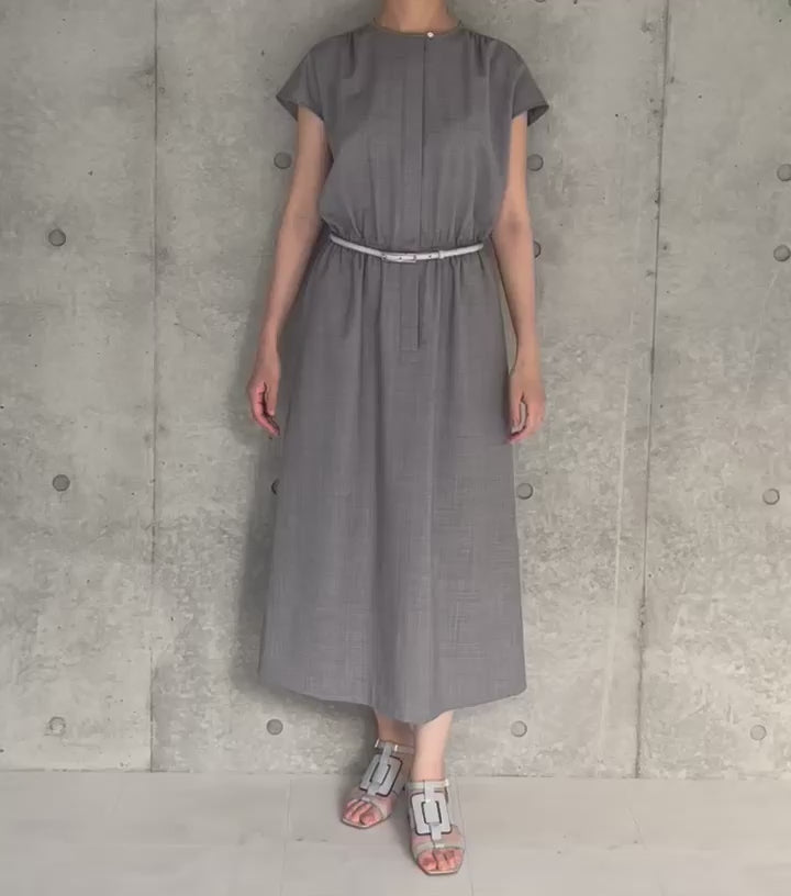 【10,000円OFF】洗えるサマーウールワンピースMH118