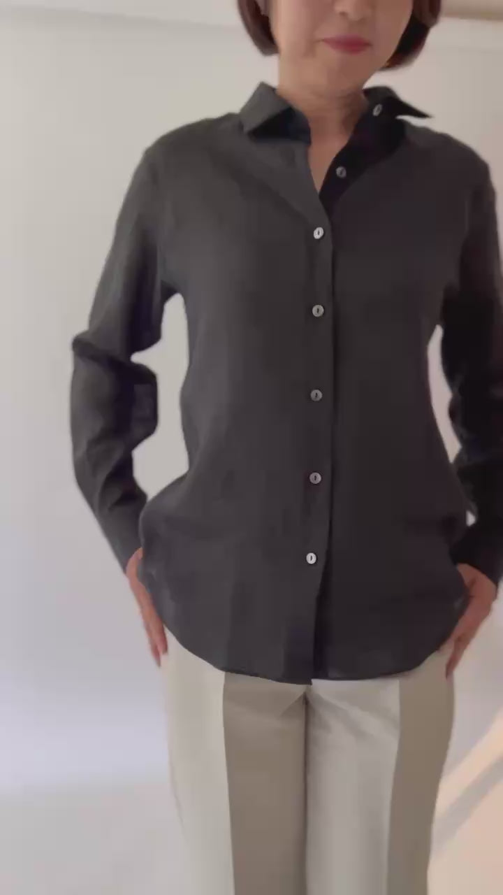 新究極の麻シャツMH180 – madameH CLOSET