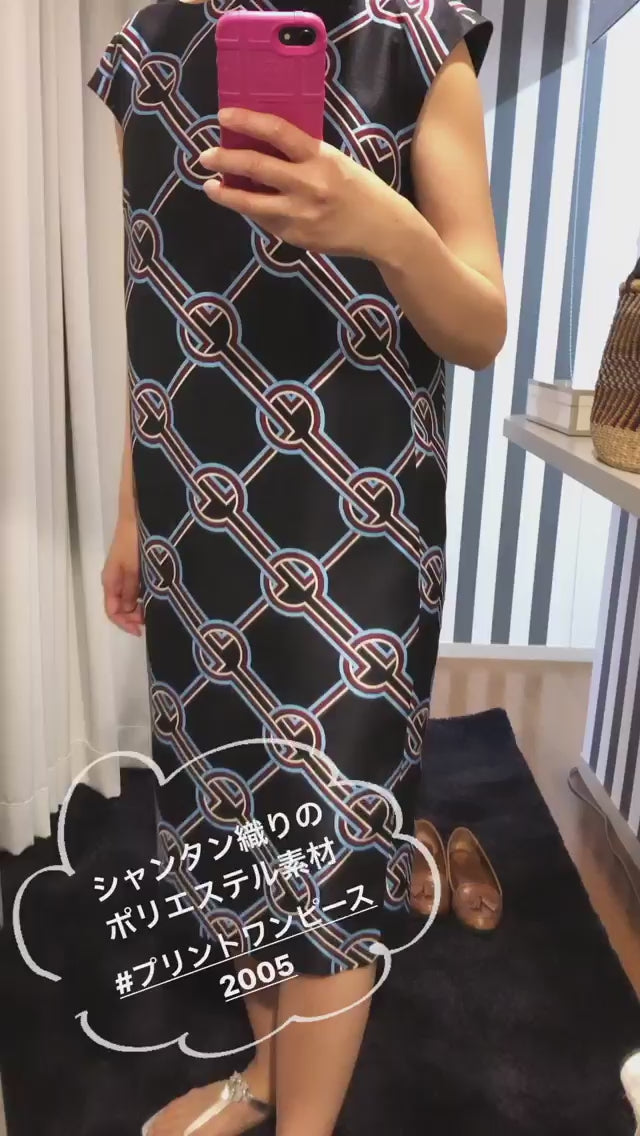 【10,000円OFF】プリントタンクワンピースMH41